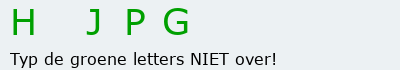 Bevestigingscode