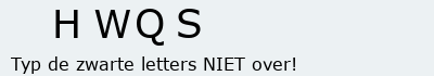 Bevestigingscode