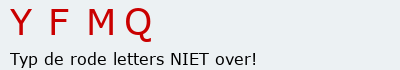 Bevestigingscode