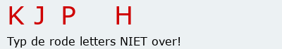 Bevestigingscode