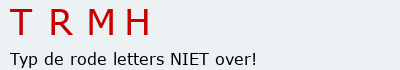 Bevestigingscode