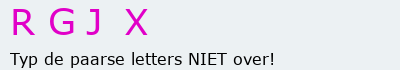 Bevestigingscode
