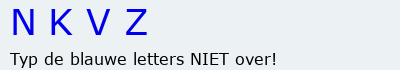 Bevestigingscode