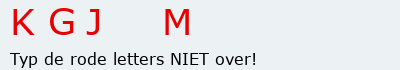 Bevestigingscode
