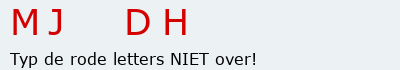 Bevestigingscode