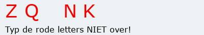Bevestigingscode