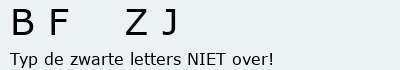 Bevestigingscode
