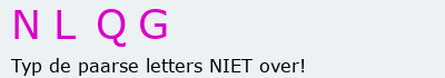 Bevestigingscode