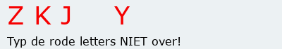 Bevestigingscode