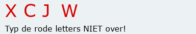Bevestigingscode