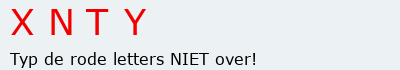 Bevestigingscode