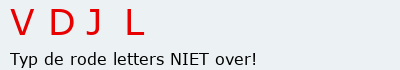 Bevestigingscode