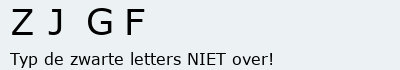 Bevestigingscode