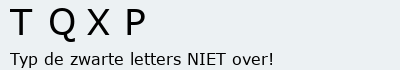Bevestigingscode