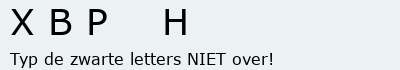 Bevestigingscode