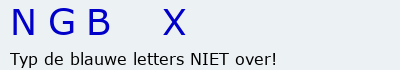 Bevestigingscode
