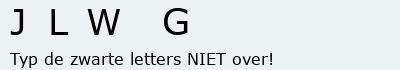 Bevestigingscode