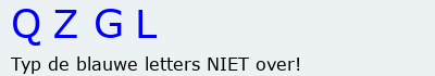 Bevestigingscode