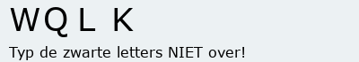 Bevestigingscode
