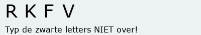 Bevestigingscode