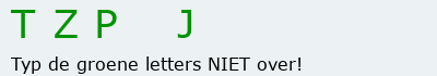 Bevestigingscode