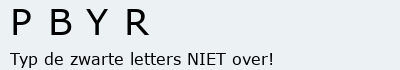 Bevestigingscode
