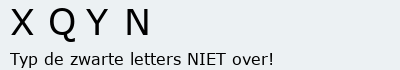 Bevestigingscode