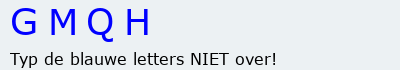 Bevestigingscode