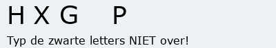 Bevestigingscode