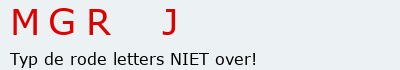 Bevestigingscode