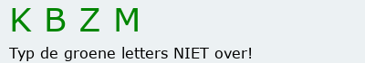 Bevestigingscode