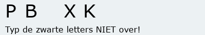 Bevestigingscode
