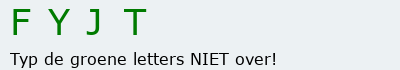 Bevestigingscode