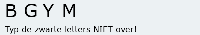 Bevestigingscode