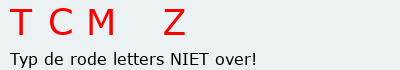 Bevestigingscode