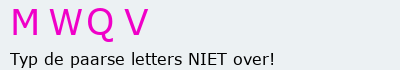 Bevestigingscode