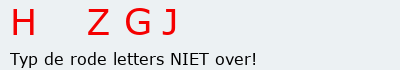 Bevestigingscode