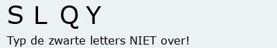 Bevestigingscode