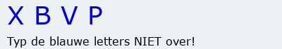 Bevestigingscode