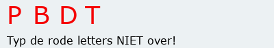 Bevestigingscode