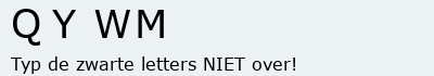 Bevestigingscode