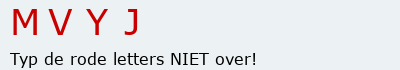Bevestigingscode