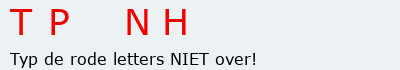 Bevestigingscode