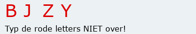 Bevestigingscode
