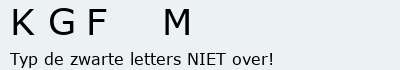 Bevestigingscode