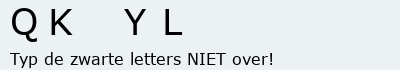Bevestigingscode