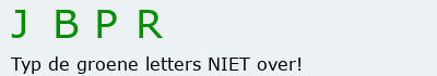 Bevestigingscode