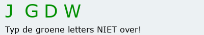 Bevestigingscode
