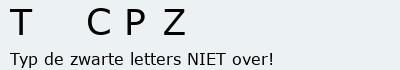 Bevestigingscode