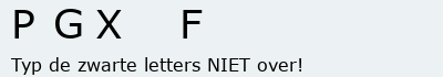 Bevestigingscode